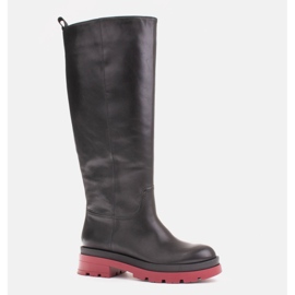 Marco Shoes Trapper stövlar med en bredare ovandel svart 1