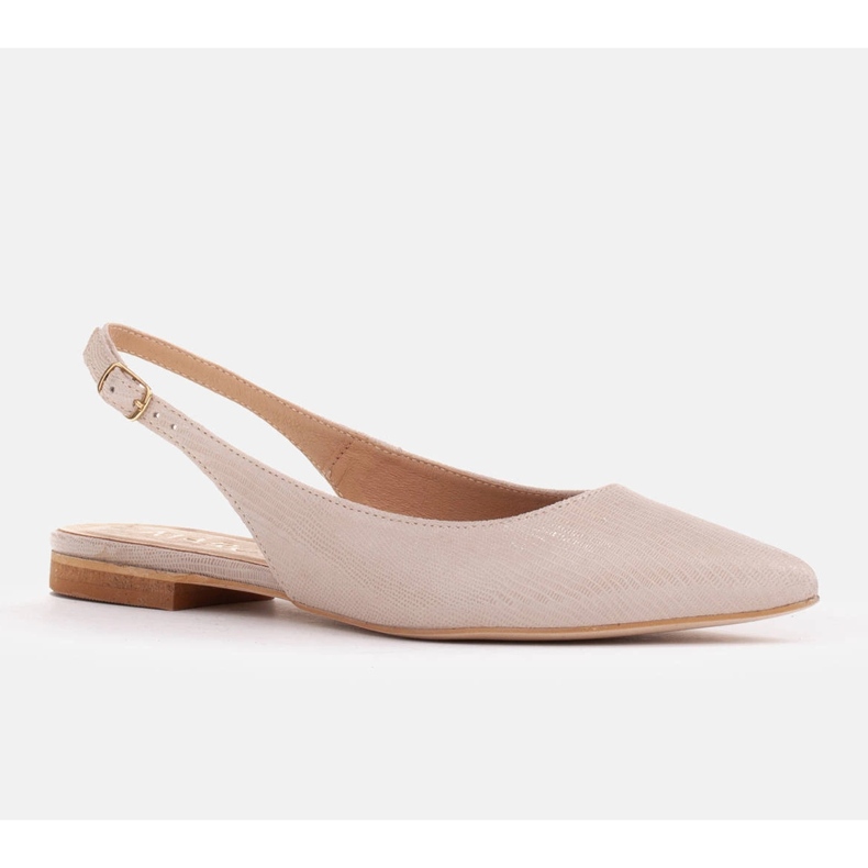 Marco Shoes Sandaler i naturlig mocka i beige 1965P-103-1 1