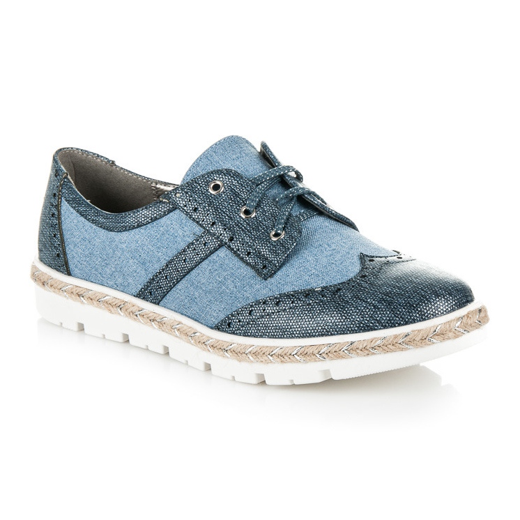 Snörskor KYLIE blå 1