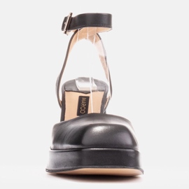 Marco Shoes Sandaler på en boosterplattform svart 2