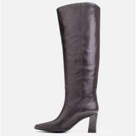 Marco Shoes Höga stövlar för en bredare vad svart 1