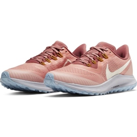 Nike Air Zoom Pegasus 36 Trail W AR5676-601 skor vit mångfärgad rosa 1
