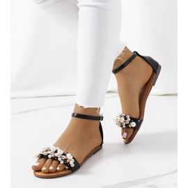 Svarta Chesney-sandaler för kvinnor 1