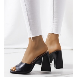 Svarta tofflor på Istila-stolpen 2