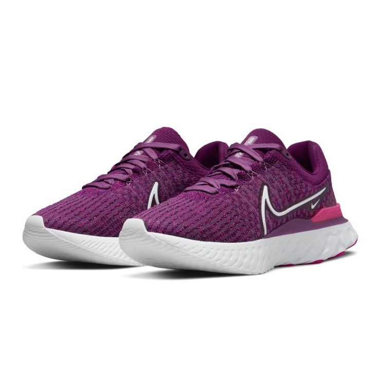 Nike React Infinity Run Flyknit 3 DD3024-500 skor violett 1