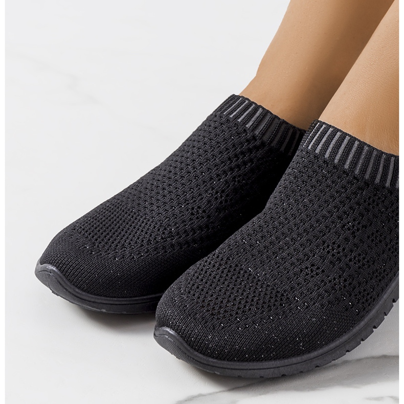 Sisko svarta sneakers för kvinnor 1