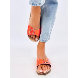 Nico Orange damtofflor 1