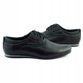 Olivier Eleganta herrskor för jeans 731 svart 3