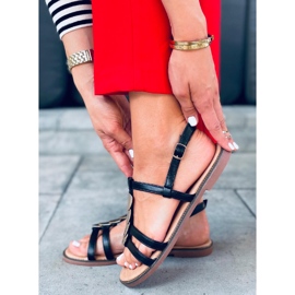 Hermine Black damsandaler svart 2