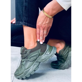 Sana Verde sportskor för kvinnor kaki grön 2
