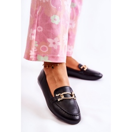 PG1 Mockasiner Med Millario Svart Dekoration 2