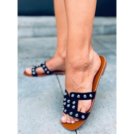 Limesvarta damtofflor 1