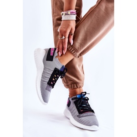 Damsportskor Slip-on Grå Klayra 2