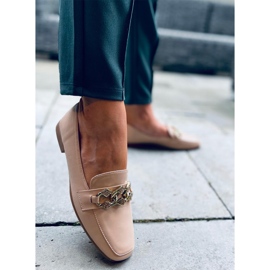 Mallow Khaki dam loafers beige 1