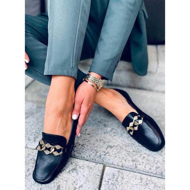 Mallow Black dam loafers svart 1