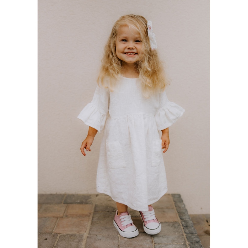 FR1 Sneakers för barn knytas Rosa Wella 2