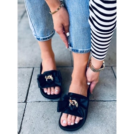 Camelia Black damtofflor svart 1