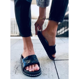 Sunny Black damtofflor svart 1