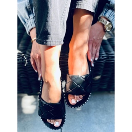 Sunny Black damtofflor svart 2