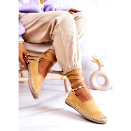 FB1 Knyt Gula Ismanne Mocka Espadrilles 4