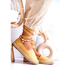 FB1 Knyt Gula Ismanne Mocka Espadrilles 3