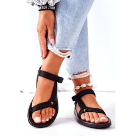 Damsportsandaler Svarta 4