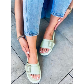 Alana Verde damtofflor grön 2