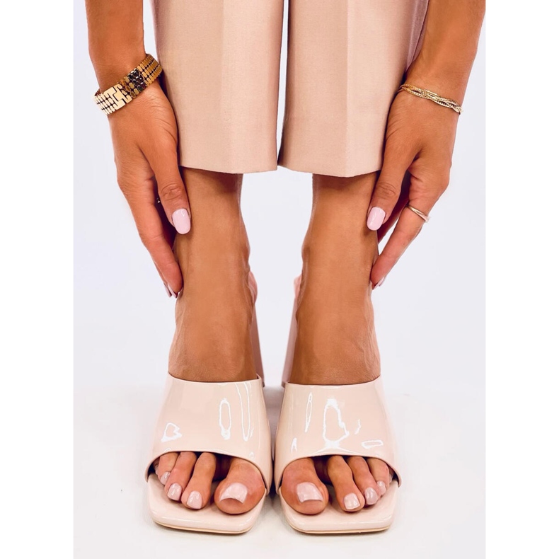 Meryl Nude högklackade sandaler beige 1