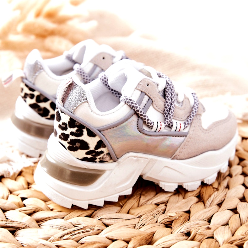 FR1 Barnsportskor Sneakers Vit Rommie mångfärgad 3