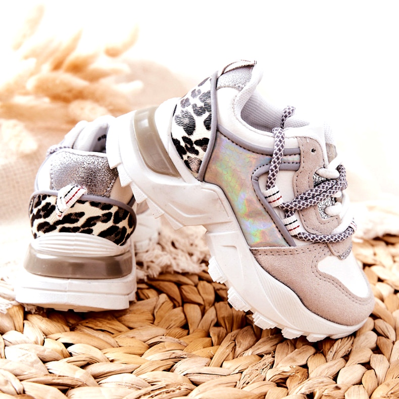 FR1 Barnsportskor Sneakers Vit Rommie mångfärgad 4