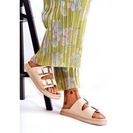 PJ1 Klassisk beige Slip-ons Weston för kvinnor 1