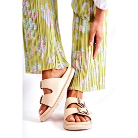 PJ1 Klassisk beige Slip-ons Weston för kvinnor 3