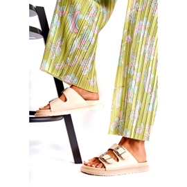 PJ1 Klassisk beige Slip-ons Weston för kvinnor 4