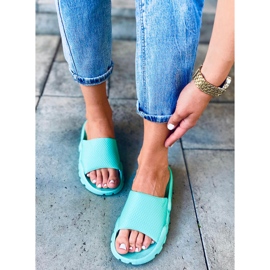 Vindgröna damtofflor 1