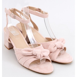 Giselle Rosa högklackade sandaler 2