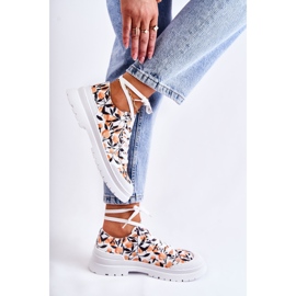 PS1 Låga sneakers bundna i vit Amissa frukt 2