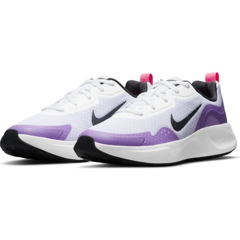 Nike Wearallday (GS) Jr CJ3816-103 sko vit 1