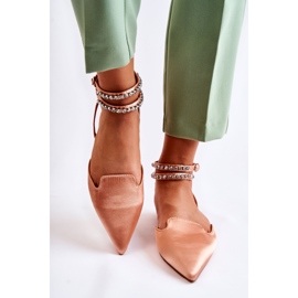 WS1 Damsandaler med tå i rosa Amisha Spitz 1