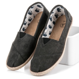 Mckeylor Slip-on espadrillor svart 1