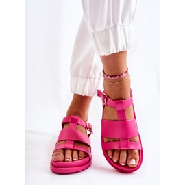 WS1 Sandaler På Plattformen Fuchsia Tessy rosa 2