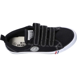 American Club Svarta amerikanska LH60 / 22 kardborre sneakers 2