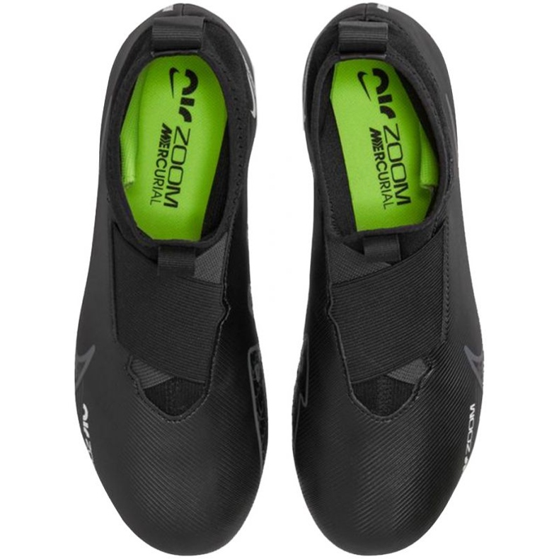 Nike Zoom Mercurial Superfly 9 Academy FG / MG Jr DJ5623 001 fotbollsskor svart svart 1