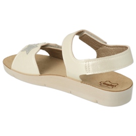 Befado Sandals Girls 068y003 White and Silver vit 3