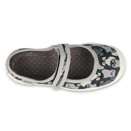 Befado barnskor 114X463 silver- grå 3