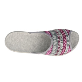 Befado damskor pu 254D133 rosa grå 3