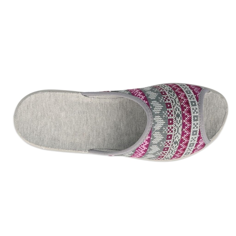 Befado damskor pu 254D133 rosa grå 3