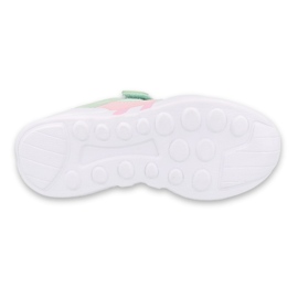 Befado ungdomsskor 516Q072 rosa mångfärgad grön 4