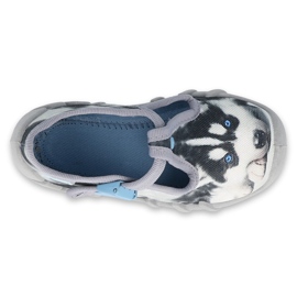Befado barnskor 110P417 vit svart grå 3