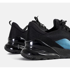 BM Svarta Virgo sneakers för män 1