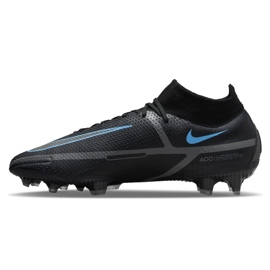 Nike Phantom GT2 Elite Df Fg M CZ9889-004 fotbollsskor svart svart 2